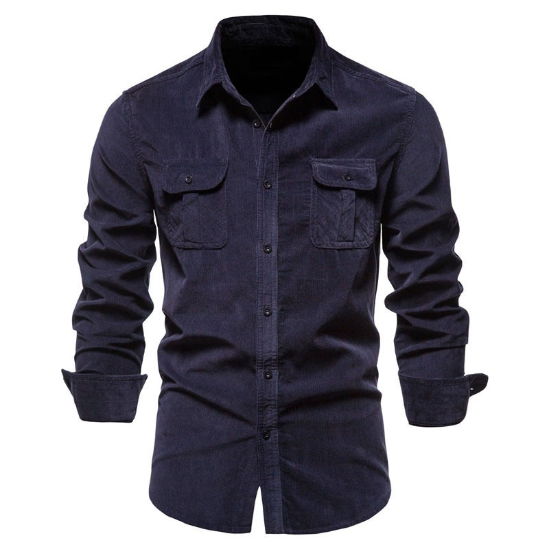 Men's Corduroy Casual Shirt Ja - огляд і ціна Corduroy Button Up Shirt Men