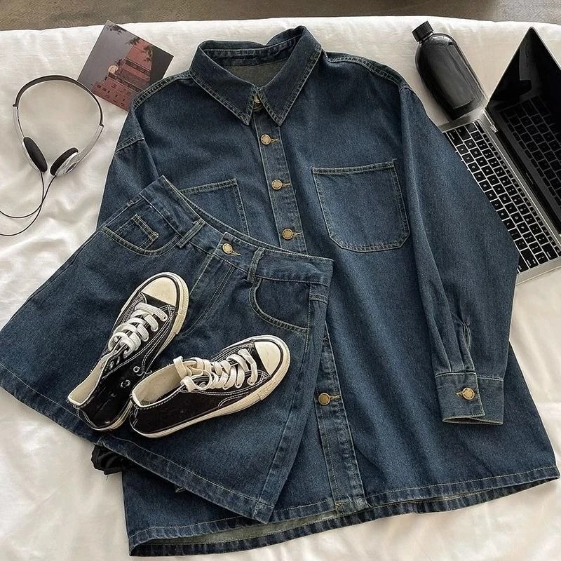 Y2K Denim Skirt Set: Vintage J - огляд і ціна Jackets