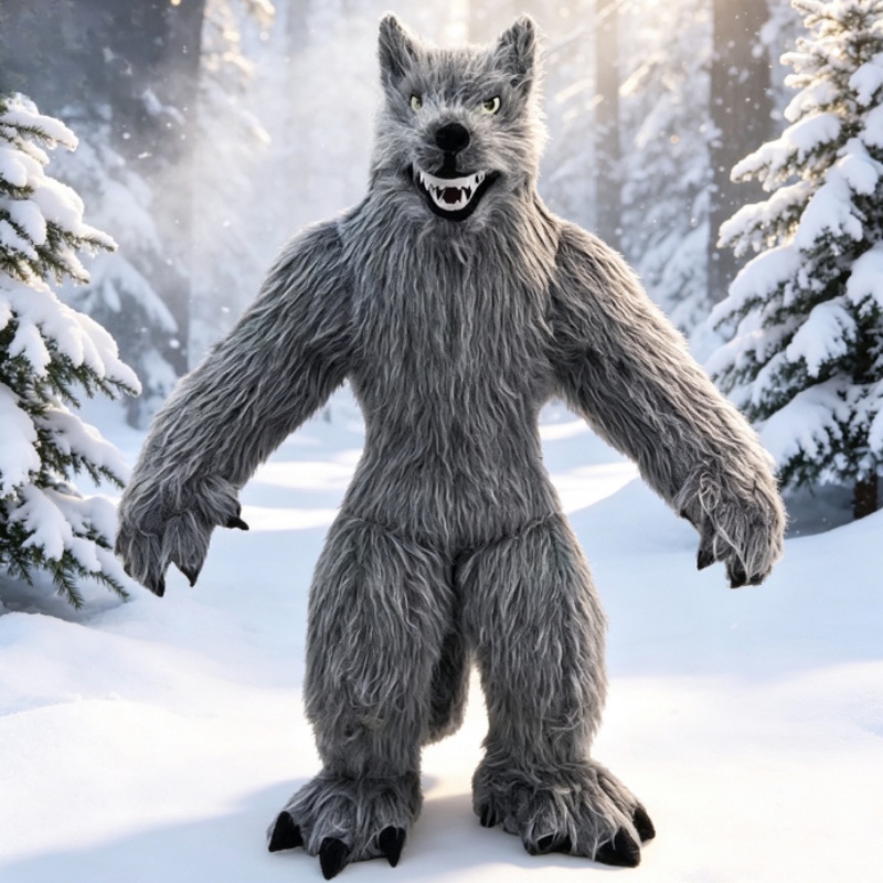 Giant Inflatable Grey Wolf Mas - огляд і ціна Suits