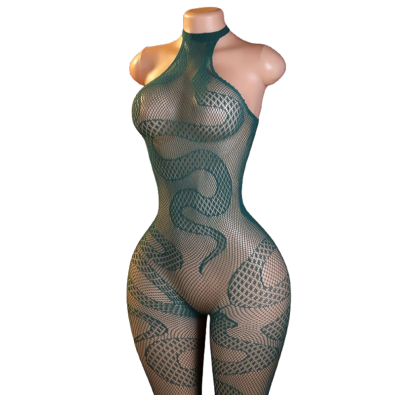 1-Piece Women's Sexy Snakeskin - огляд і ціна Underwear
